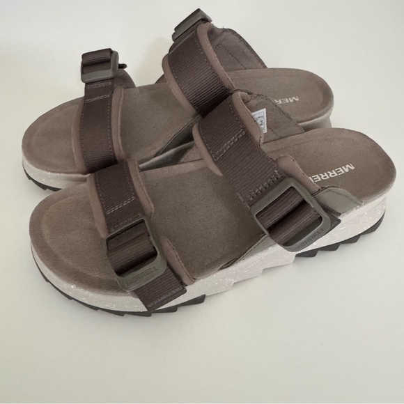 Merrell Alpine Cush Slide Sandals in Brindle Women’s size 6 - Picture 4 of 12